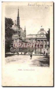 Old Postcard The Paris Courthouse