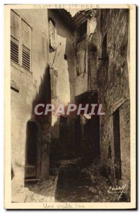 Postcard Old Moustiers Ste Marie An old street