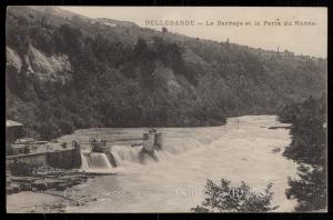 Bellegarde - Le Barrage et la Perte du Rhone