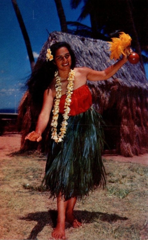 Hawaii Beautiful Hula Dancer