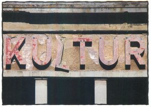 Postcard Advertising Kultur