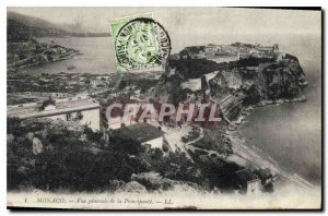 Old Postcard Monaco General view of the Principality