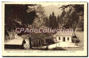 Postcard Old Saint Maurice Sur Moselle House Forestiere Du Plain From Canon