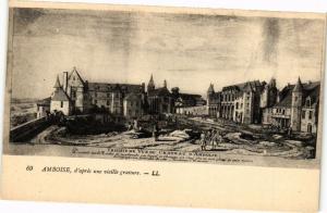 CPA AMBOISE d'apres une vieille gravure (228912)