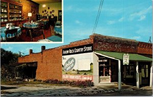 Vtg Missouri MO Arrow Rock Country Store Kitchen Holsum Bread 1960s Postcard