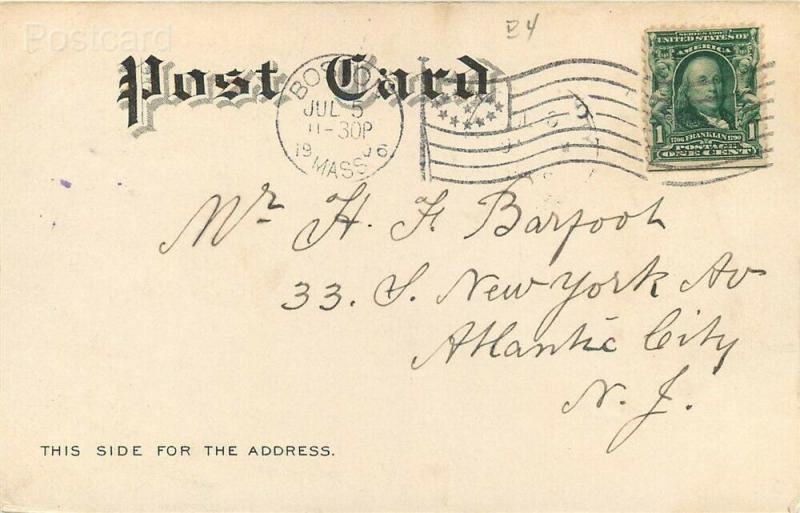 MA, Boston, Massachusetts, Masonic Building, YMCA Building, No. 588