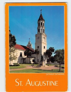 Postcard Catholic Cathedral, St. Augustine, Florida