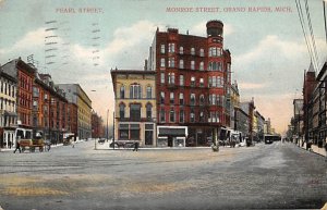 Pearl Street Monroe Street - Grand Rapids, Michigan MI  