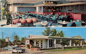 St Clairs Sylvania Cafeteria Miami Florida Roadside America postcard