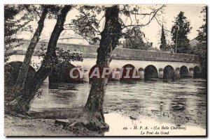 Old Postcard The Bridge Gond