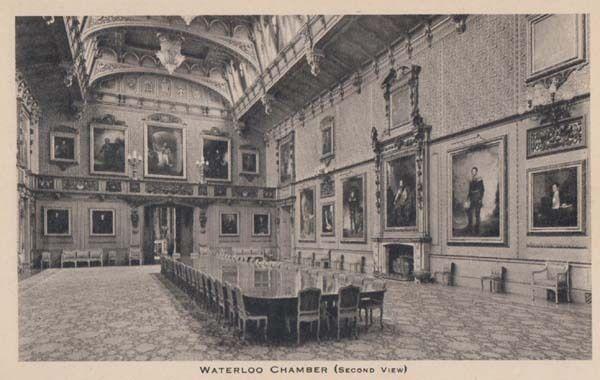 Waterloo Chamber View 2 Windsor Castle Rare Antique Tucks Mint Postcard