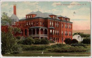 School, Masonic Home, Utica NY