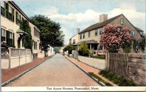 Massachusetts Nantucket The Ayers House Curteich