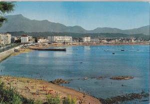 BF19942 st jean de luz la plage et la rhune  france front/back image