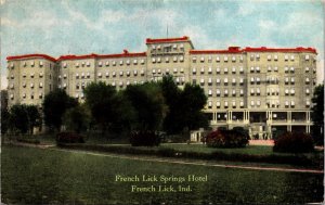 Postcard French Lick Springs Hotel in French Lick, Indiana