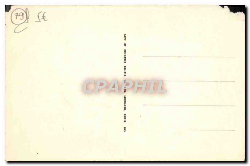 Old Postcard Niort Le Donjon