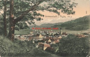 Germany, Immenstadt i. Algau, Panorama View, Wilhelm Hoffmann No 8443