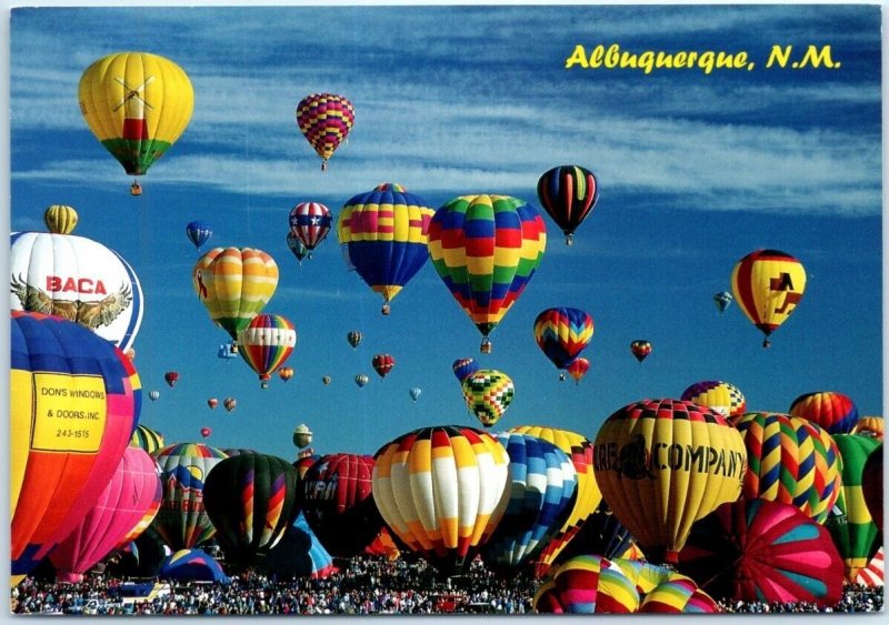 Postcard Kodak Albuquerque International Balloon Fiesta New Mexico USA