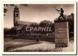 Old Postcard Kehl Rhine Catholic Church and Monument Pioneers