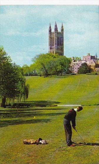 Golfing At Cleveland Memorial Tower Graduate College Princeton University New...