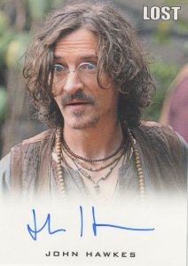 John Hawkes Lost TV Show Hand Signed Autograph Card Photo