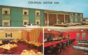 Walnut Iowa Colonial Motor Inn Vintage Postcard J64201