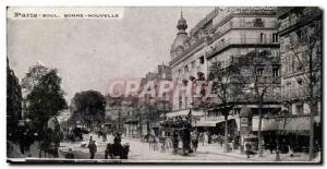 Paris - Old Postcard - Boulevard Bonne Nouvelle