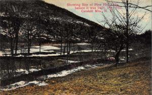 Catskill New York Pine Hill Lake Scenic View Antique Postcard K28491