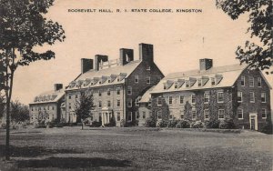 Roosevelt Hall, Rhode Island State College, Kingston, R.I.,Early Postcard, Used