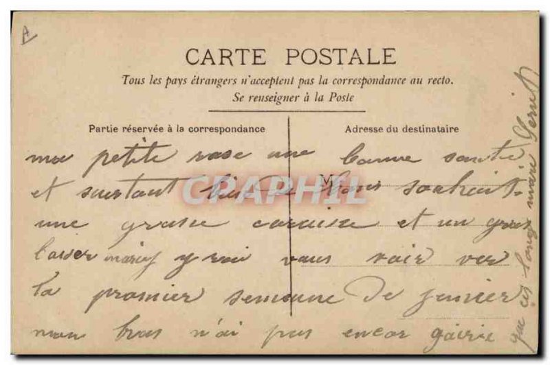 Old Postcard Fancy Man Mailbox