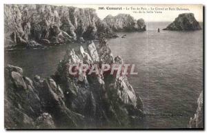 Old Postcard Tas de Pois Camaret The Grand and Petit Dahouet Seen from the Gr...