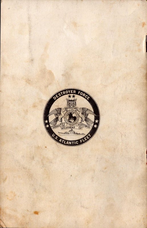 US Navy  USS Warrington  DD-843    7 x 5