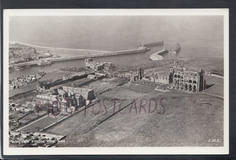 Yorkshire Postcard - Whitby From The Air    HM607