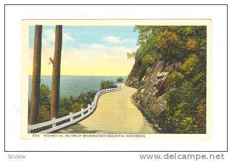 One of Washington´s Beautiful Auto Roads, Washington,30.40s