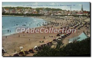 Old Postcard Royan Vue Generale From Jack Family Hotel