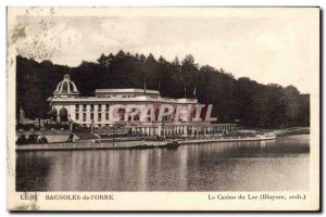 Old Postcard Bagnoles De L & # 39Orne The Lake Casino