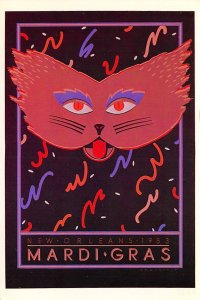 Mardi Gras Poster, New Orleans  
