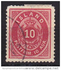 Iceland Scott # 11 Used Very Fine