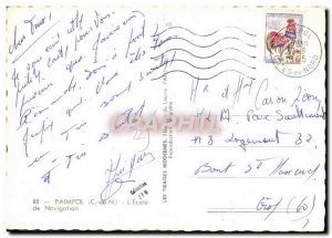 Postcard Modern Paimpol L & # 39ecole From navigation