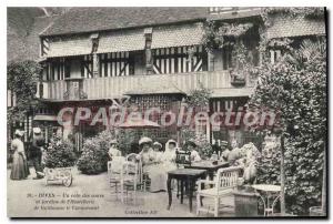 Old Postcard Dives during a corner and gardens William the Conqueror Hostellerie