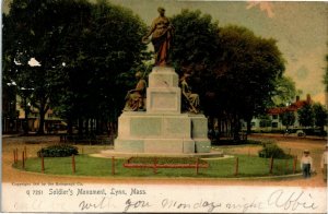 Postcard MA Essex County Lynn Soldier's Monument Rotograph UDB 1906 H18