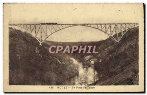 Old Postcard Rodez Le Pont De Tanus