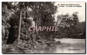 Old Postcard Juvisy on Barley Park Cave and Basin