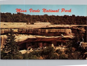 Spruce Tree Ruin Mesa Verde National Park CO Postcard PC362
