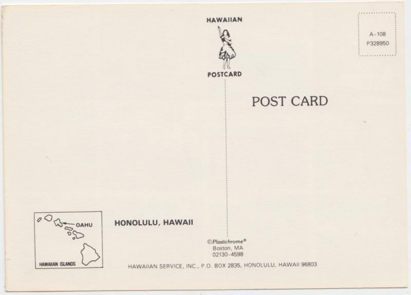 HONOLULU, HAWAII, multi view, unused Postcard