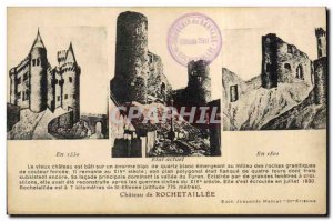 Old Postcard Chateau Rochetaillee