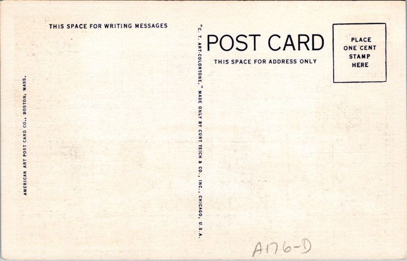 Postcard RI Newport - Chetwode - Residence of John Jacob Astor Bellevue Avnue