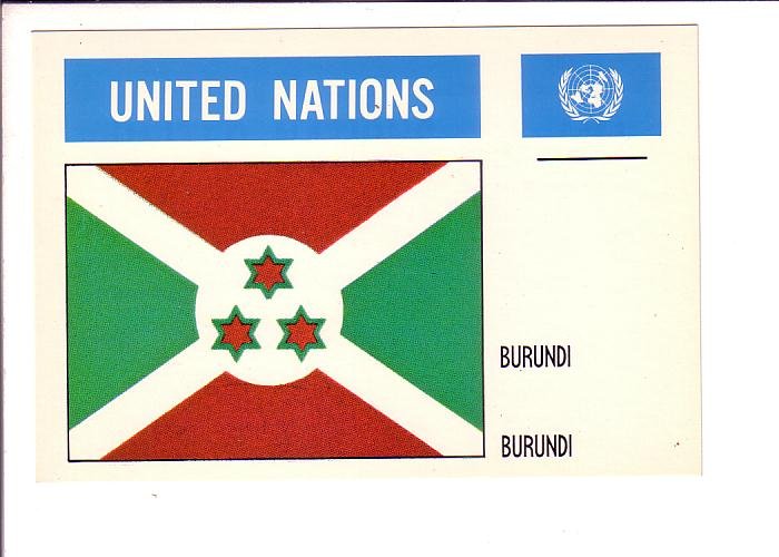 Burundi, Flag, United Nations