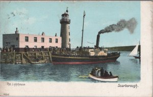 Yorkshire Postcard - The Lighthouse, Scarborough  XT225