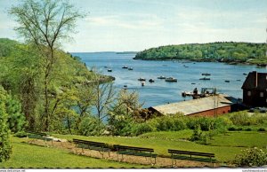 Maine Rockport Seen From Mary-Lea Park 1970